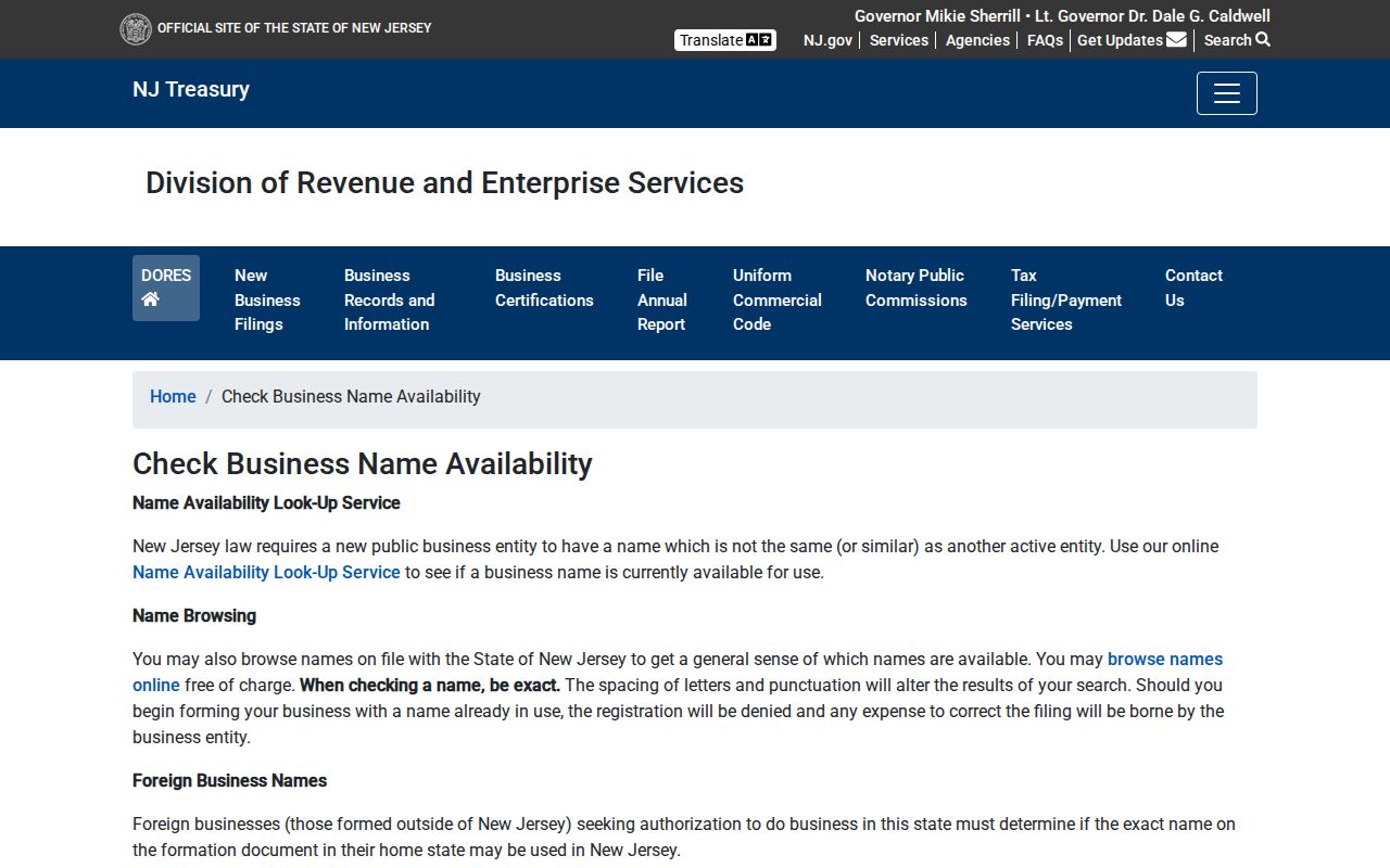 Roxbury residents directory New Jersey business name search